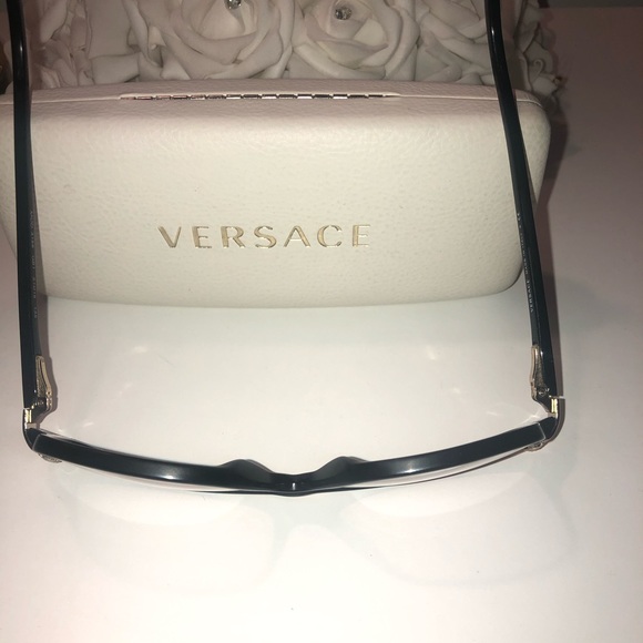 Authentic Versace Eyeglasses + Case - Picture 10 of 16